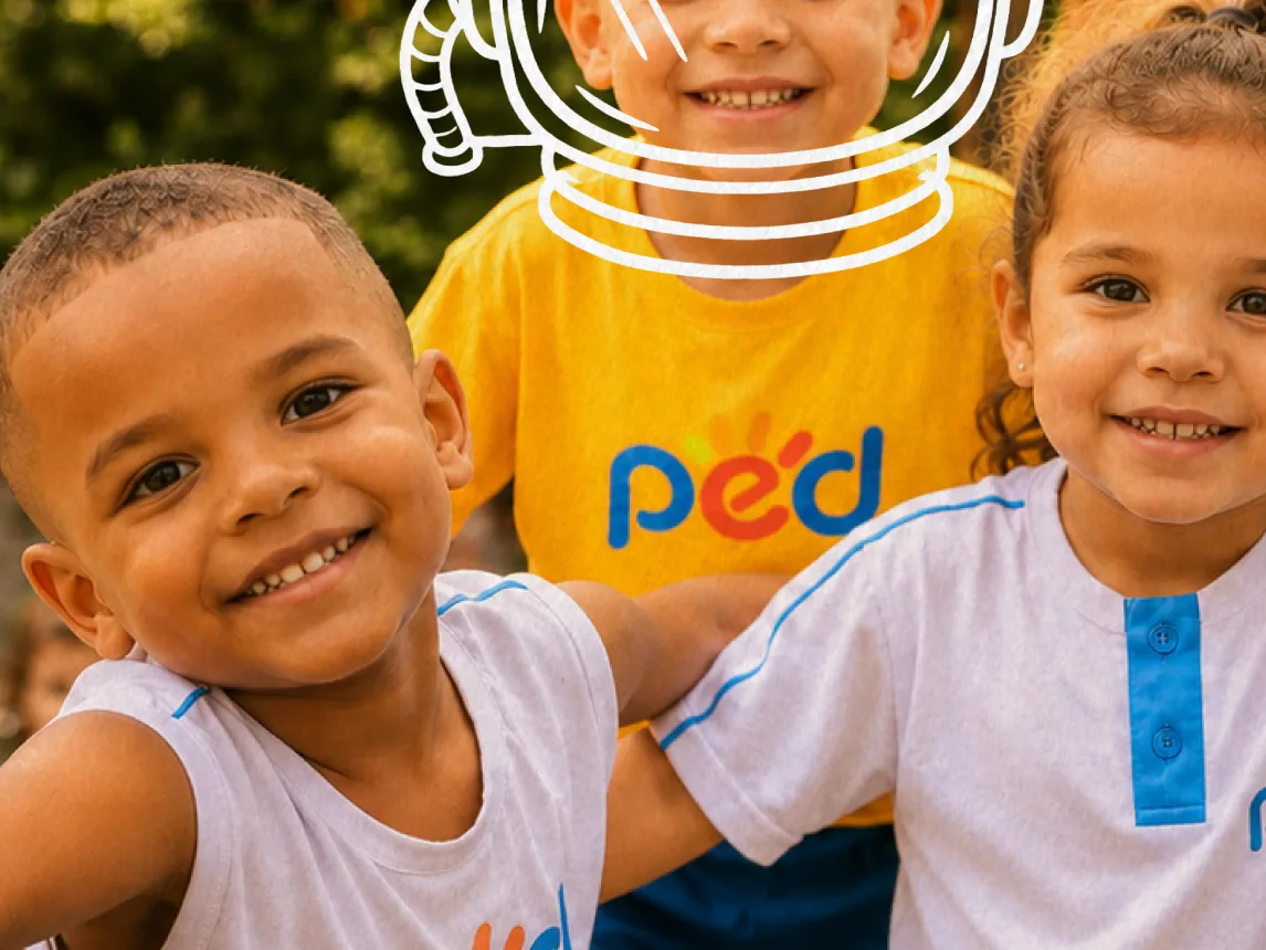 Crianças da Educação Infantil PED
